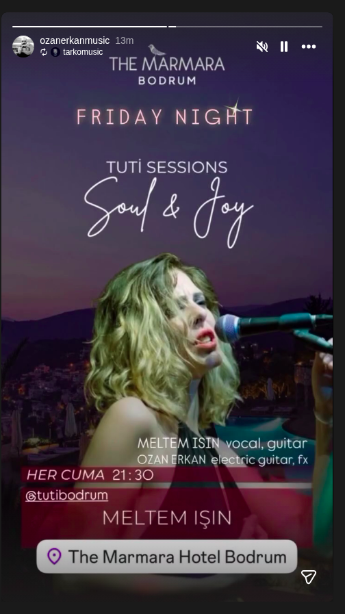 Tuti Sessions — Meltem Işın Etkinlik afişi