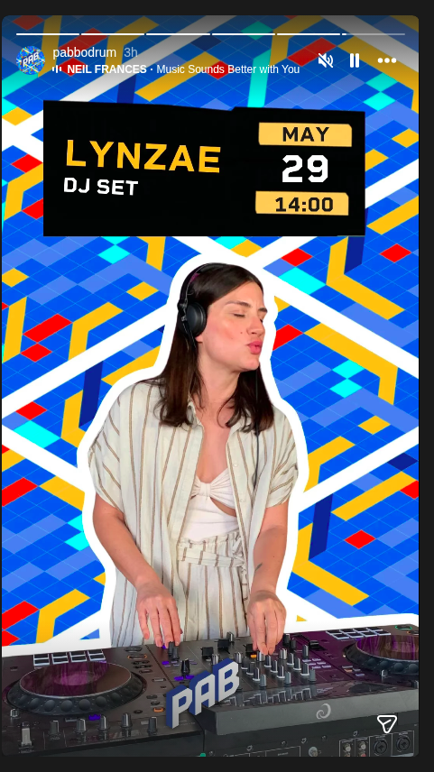 Lynzae DJ Set Etkinlik afişi