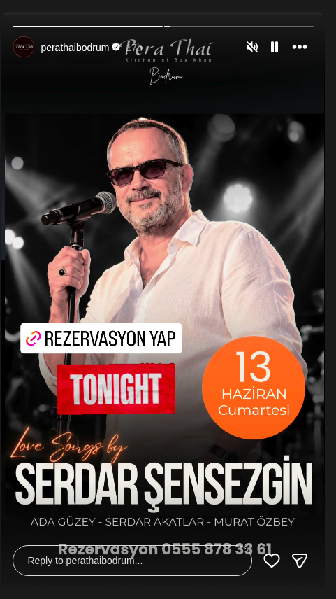 Serdar Şensezgin - Konser Etkinlik afişi