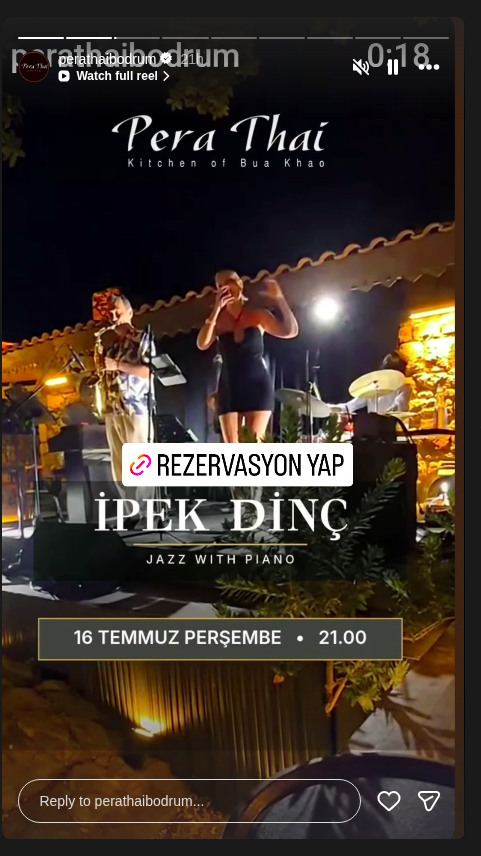 İpek Dinç ile Jazz & Pop Gecesi Etkinlik afişi