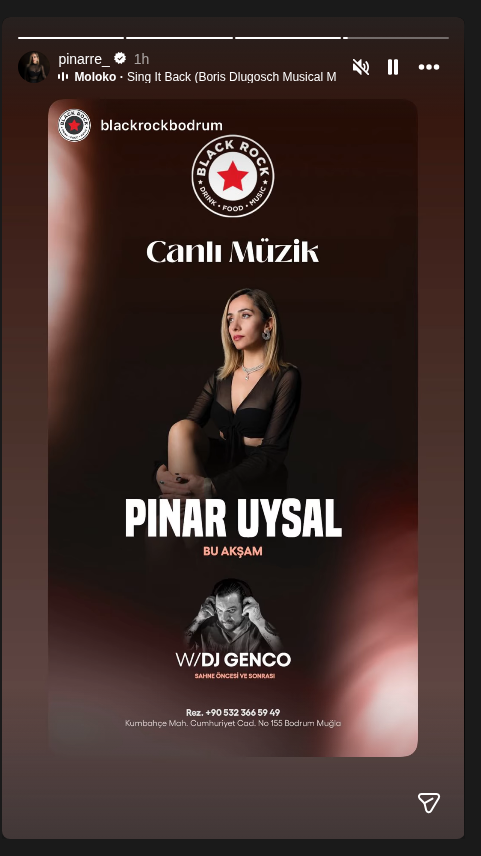 Pınar Uysal — Canlı Müzik Etkinlik afişi