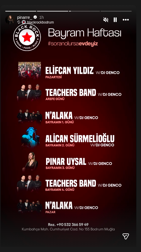 Teachers Band Etkinlik afişi