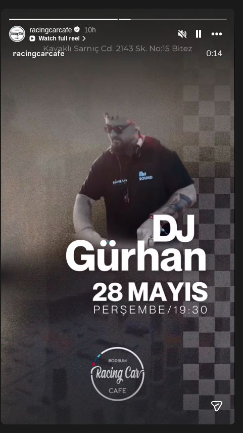 DJ Gürhan Event-Poster
