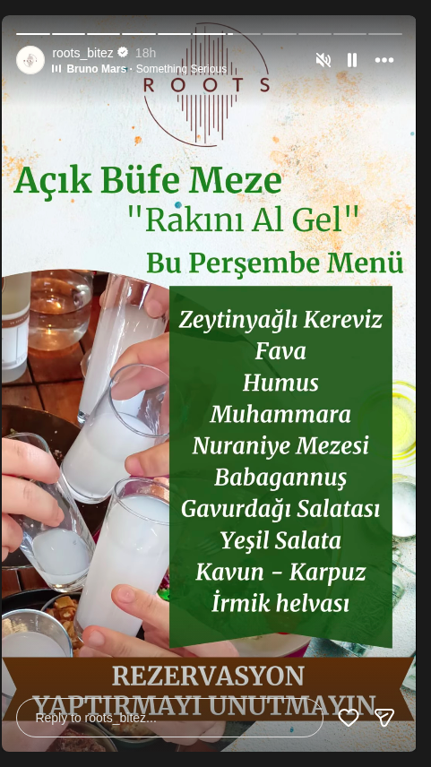 Açık Büfe Meze - Rakını Al Gel Etkinlik afişi