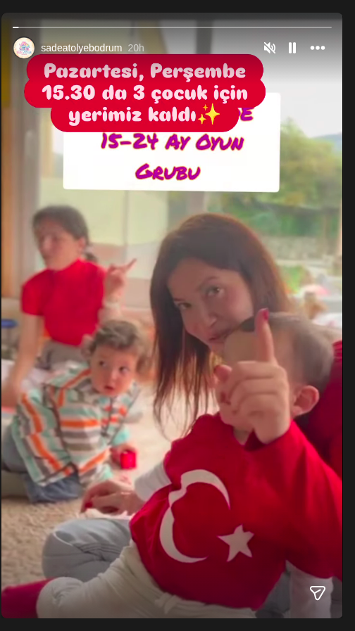 Çocuk Oyun Grubu Etkinlik afişi