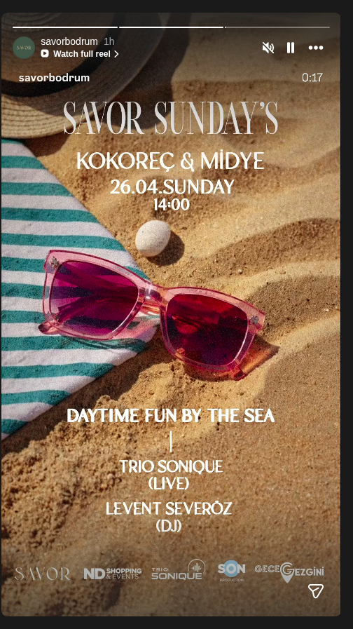 Savor Sundays — Trio Sonique Etkinlik afişi