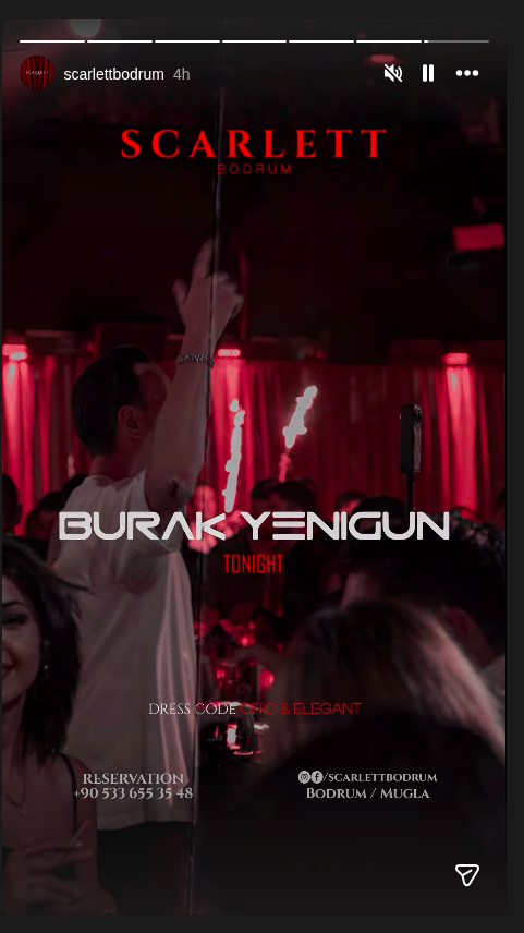Burak Yenigün - DJ Set Etkinlik afişi
