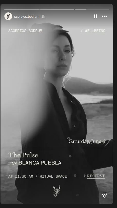 Blanca Puebla — The Pulse Etkinlik afişi