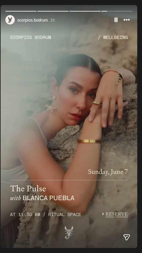 The Pulse — Blanca Puebla Etkinlik afişi