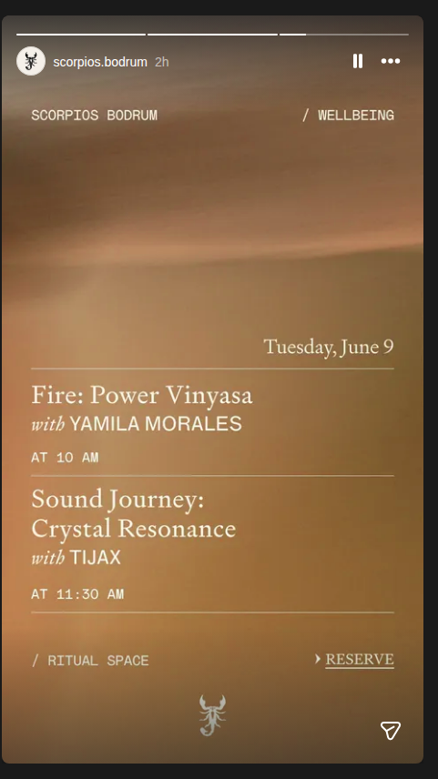 Fire: Power Vinyasa — Yamila Morales Etkinlik afişi