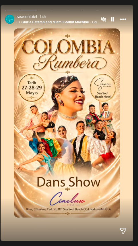 Colombia Rumbera — Dans Şovları Etkinlik afişi