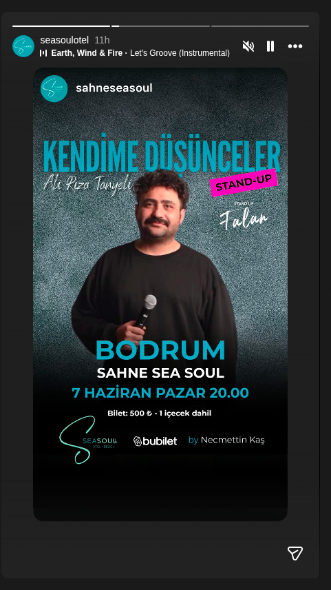 Necmettin Kaş - Kendime Düşünceler Etkinlik afişi