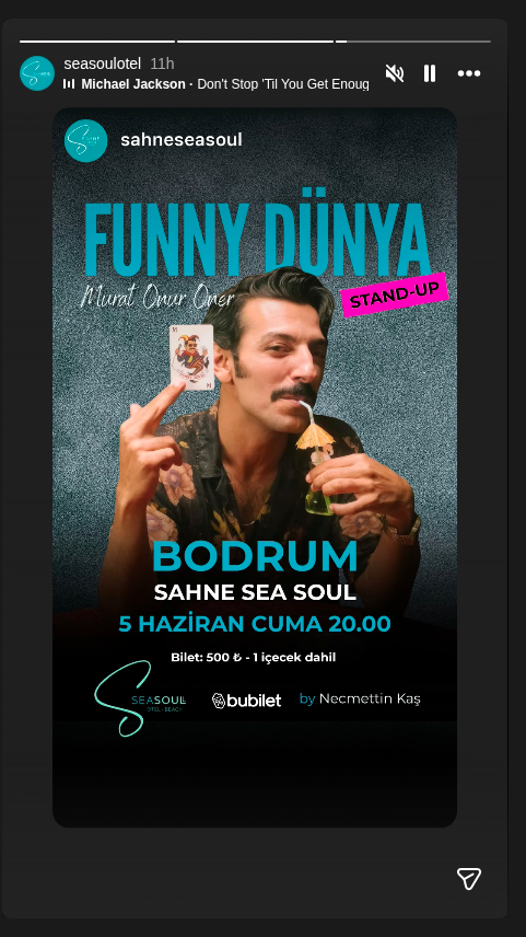 Murat Onur Öner - Funny Dünya Etkinlik afişi