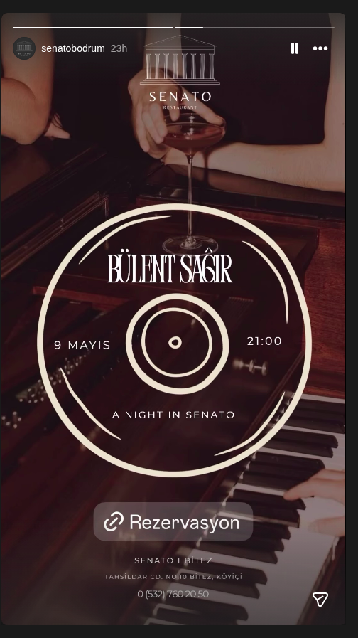 Bülent Sağır — Konser Etkinlik afişi