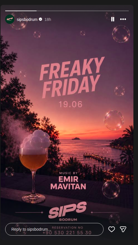 Emir Mavitan – Freaky Friday Etkinlik afişi