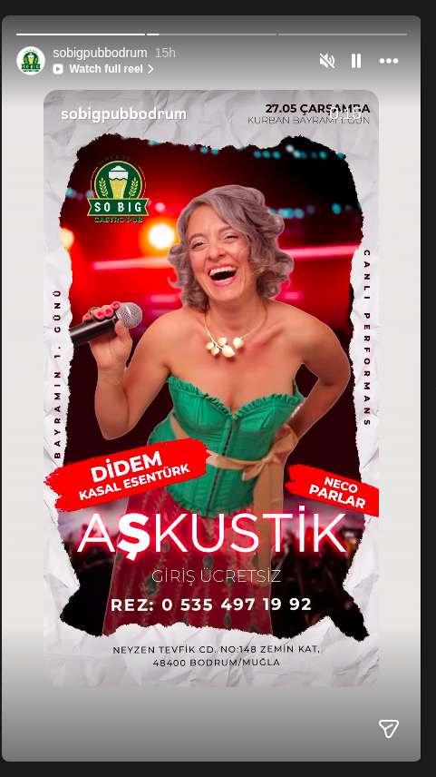 Didem Kasal Esentürk – Aşkustik Etkinlik afişi