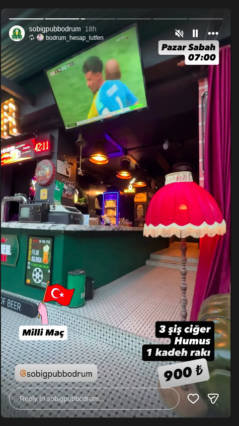 Milli Maç Yayını – Special Menu Etkinlik afişi