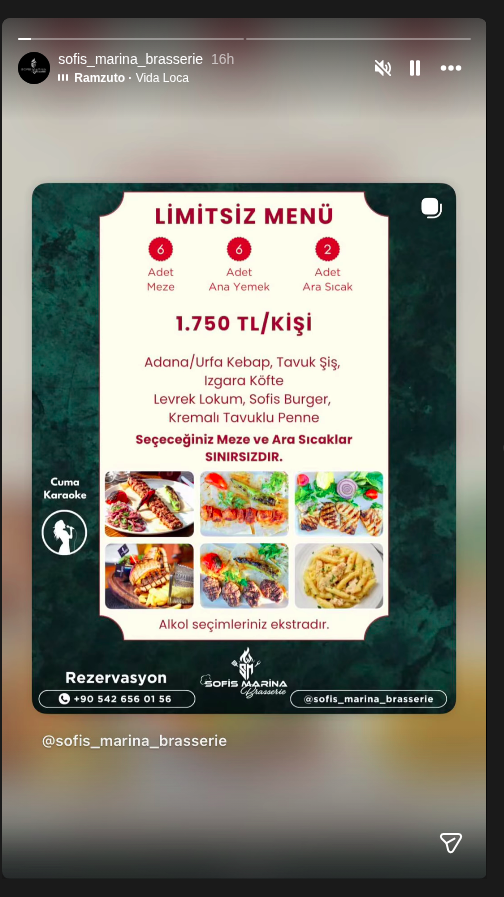Cuma Karaoke & Limitsiz Menü Etkinlik afişi