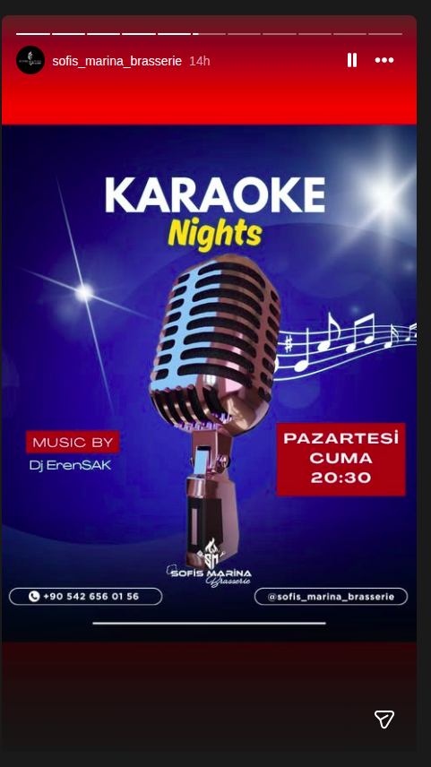 ErenSAK — Karaoke Nights Etkinlik afişi