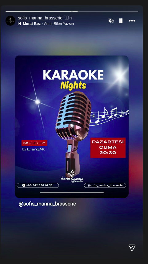 DjErenSAK - Karaoke Nights Etkinlik afişi