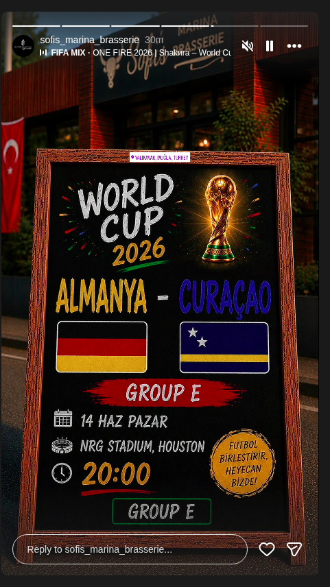 Dünya Kupası 2026 — Almanya vs Curaçao Etkinlik afişi