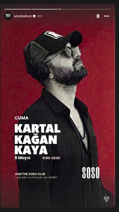 Kartal Kağan Kaya Etkinlik afişi