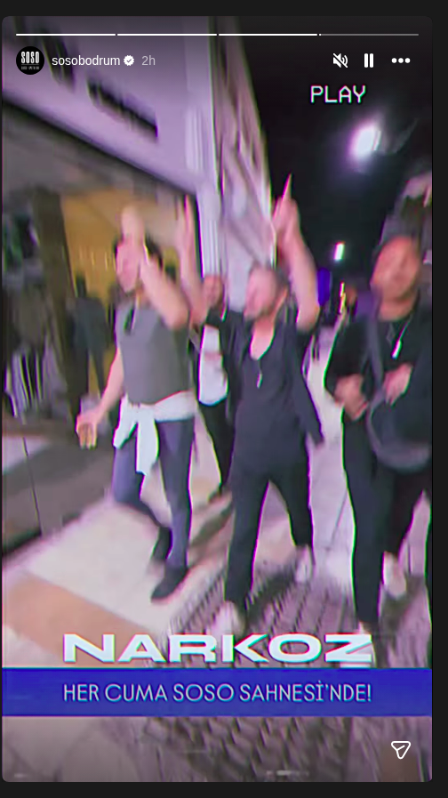 Narkoz Etkinlik afişi