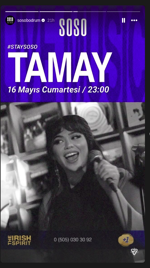 Tamay Etkinlik afişi