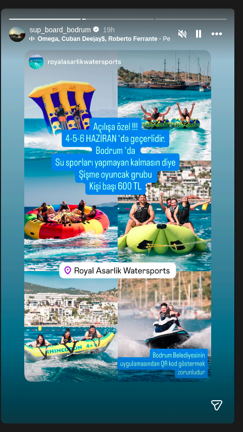 Royal Asarlik Watersports — Açılışa Özel Deniz Aktiviteleri Etkinlik afişi