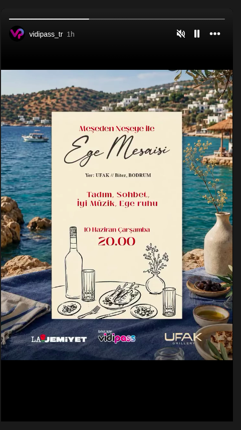 Ege Mesaisi — Ufak Grillery Bitez Etkinlik afişi