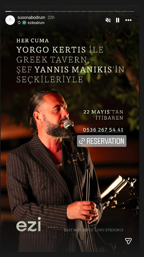 Yorgo Kertis — Taverna Gecesi Etkinlik afişi