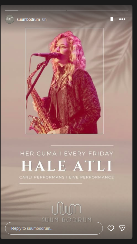 Hale Atlı — Canlı Performans Etkinlik afişi