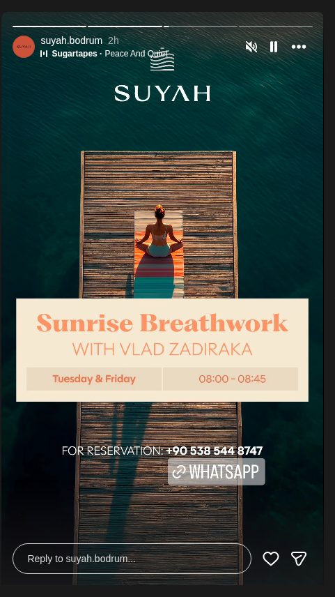 Sunrise Breathwork – Vlad Zadıraka Etkinlik afişi