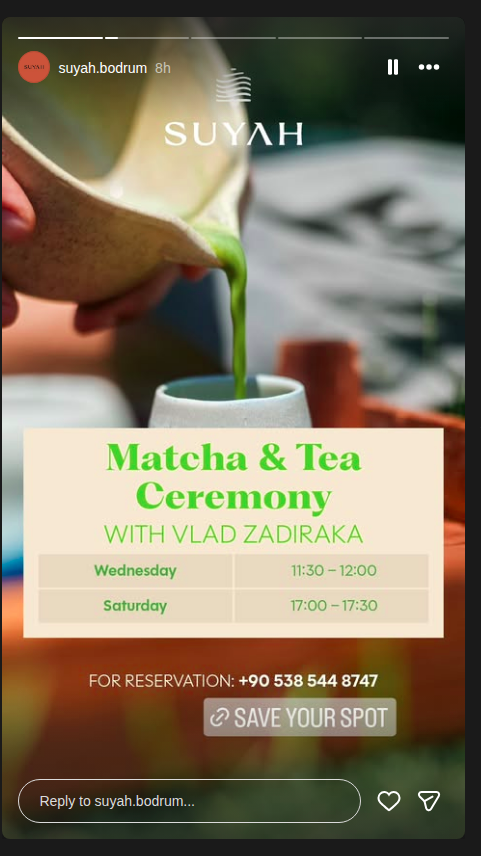 VLAD ZADIRAKA - Matcha & Tea Ceremony