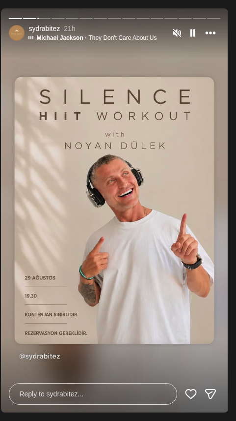 Silence HIIT Workout — Noyan Dülek