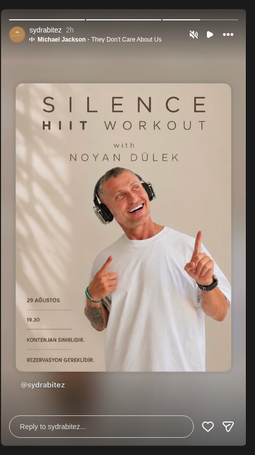 Silence HIIT Workout — Noyan Dülek