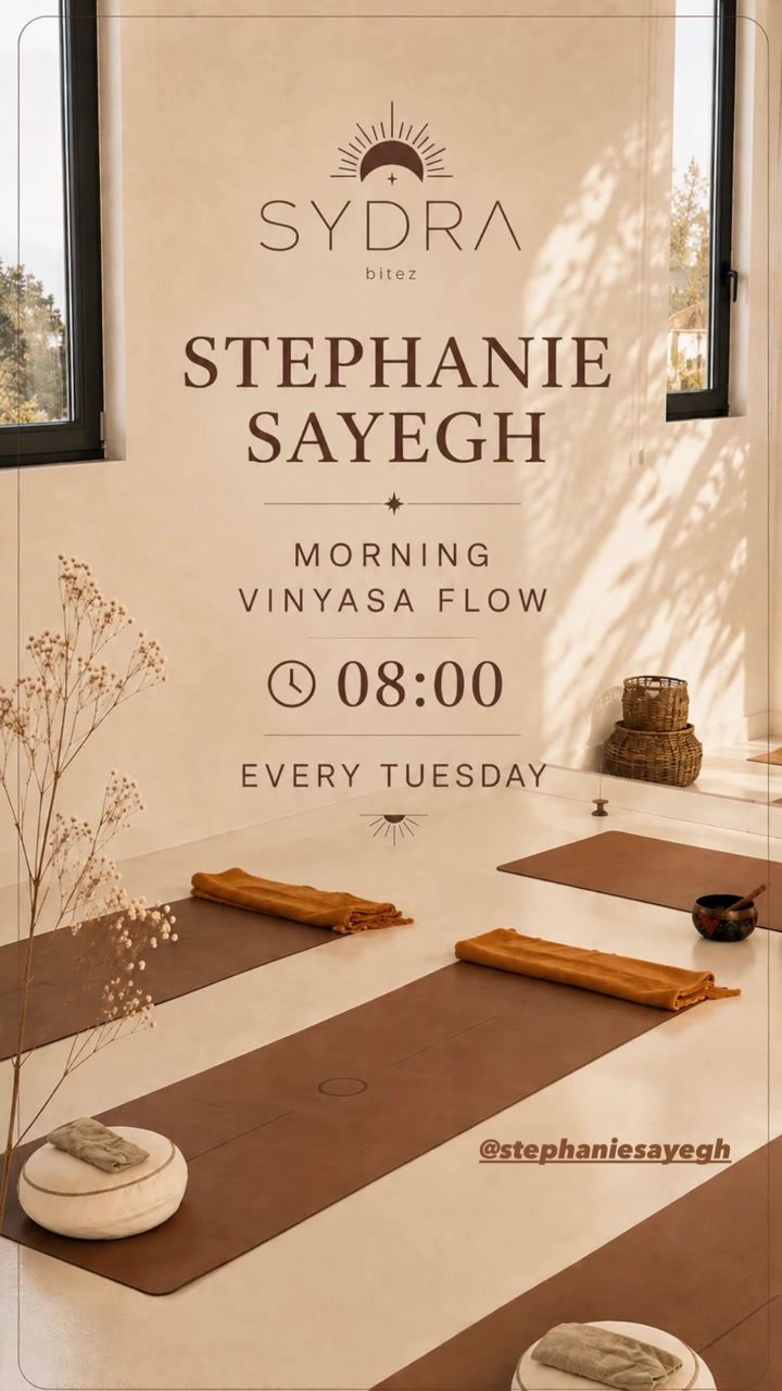Morgen Vinyasa Flow — Stephanie Sayegh