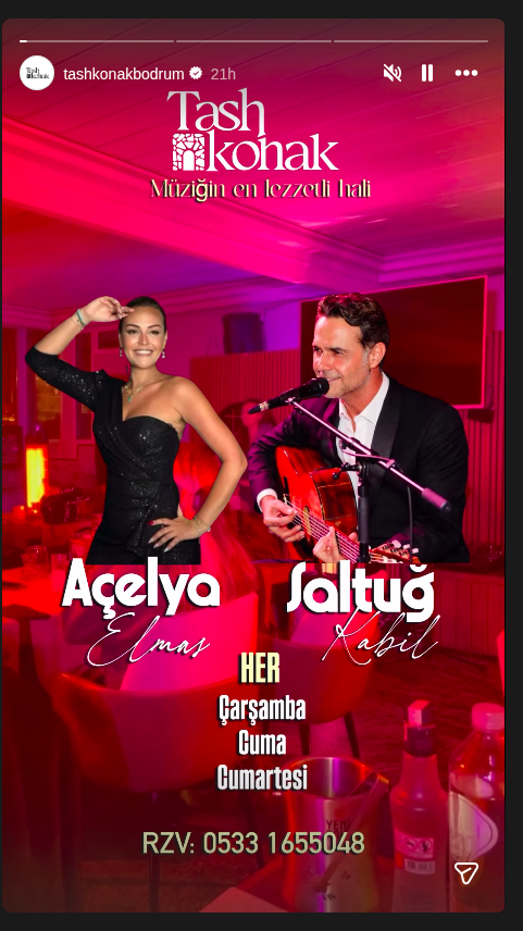 Açelya & Saltuğ Etkinlik afişi