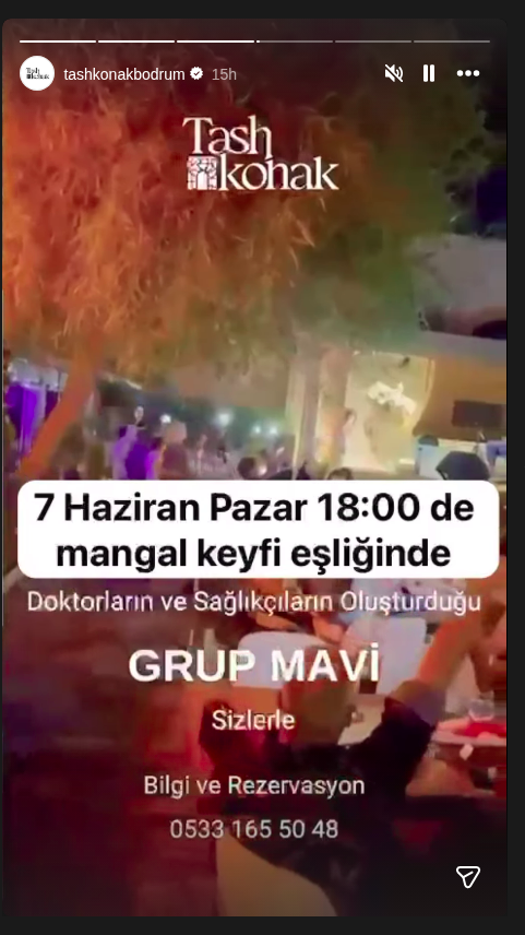 Grup Mavi – Mangal Keyfi Etkinlik afişi