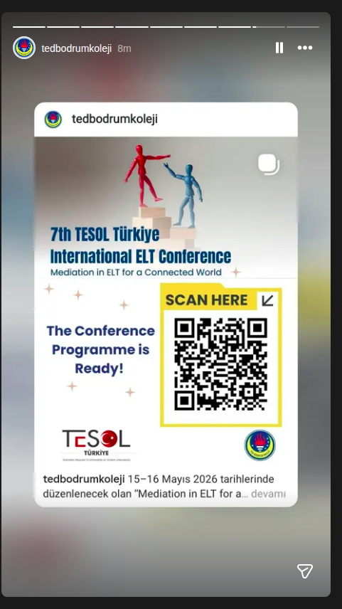 7th TESOL Türkiye — Mediation in ELT (Plenary: Aleksandra Popovski) Etkinlik afişi