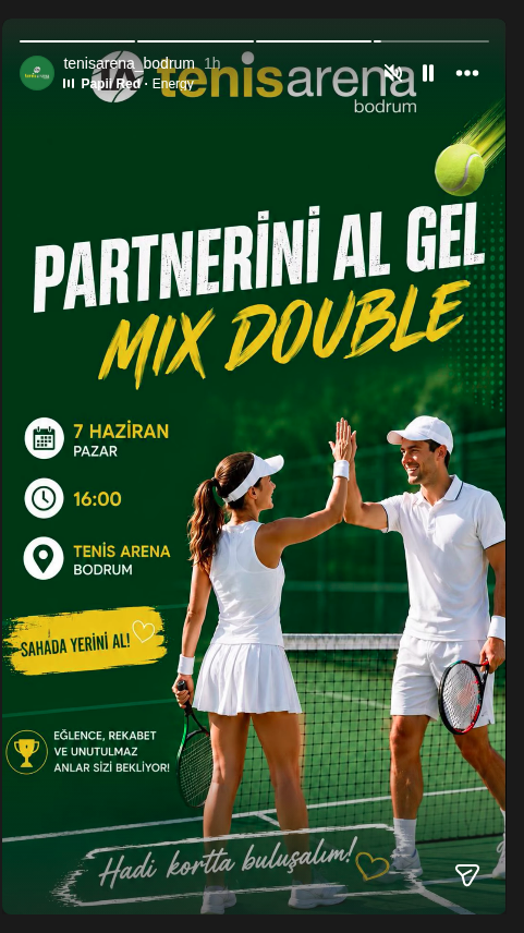Mix Double Etkinlik afişi