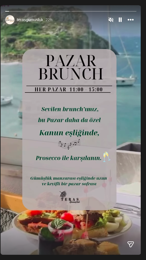 Pazar Brunch Etkinlik afişi