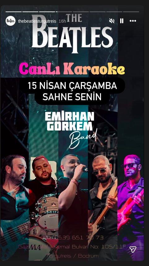Emirhan Gorkem Band - Canlı Karaoke Etkinlik afişi