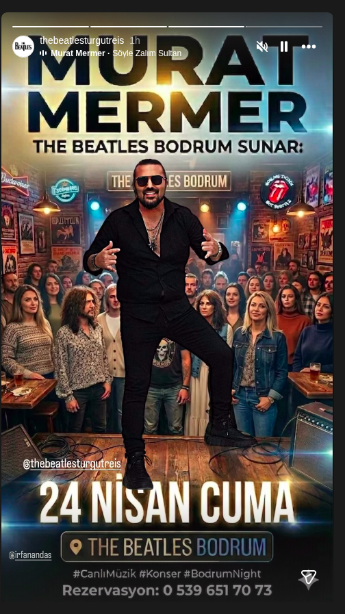 Murat Mermer Konseri Etkinlik afişi