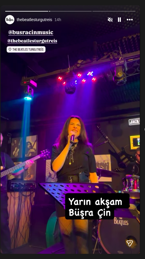 Büşra Çin – Canlı Performans Etkinlik afişi