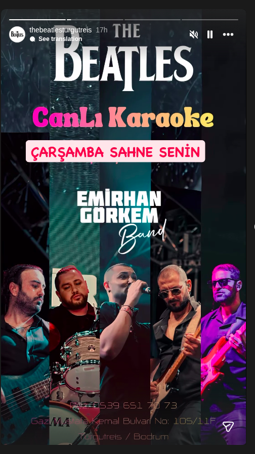 Emirhan Görkem Band — Canlı Karaoke Etkinlik afişi