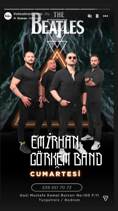 Emirhan Görkem Band Etkinlik afişi