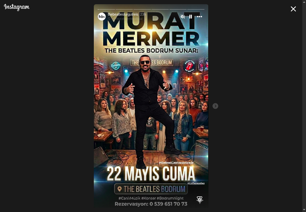 Murat Mermer Konseri Etkinlik afişi