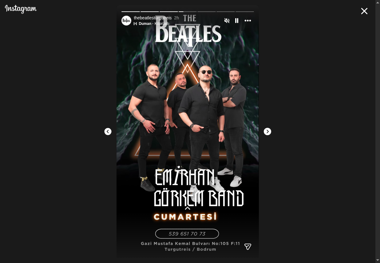 Emirhan Görkem Band Etkinlik afişi