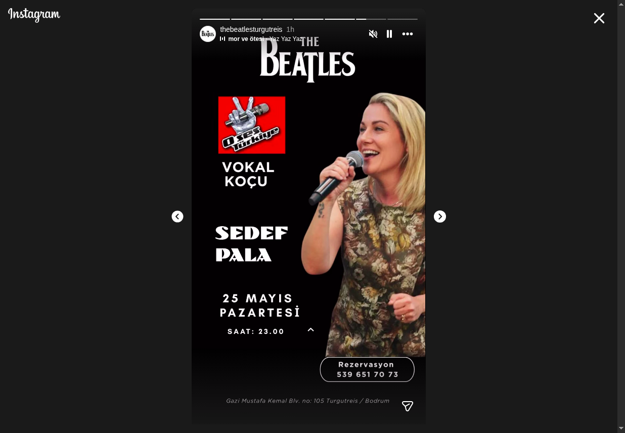 Sedef Pala - Konser Etkinlik afişi